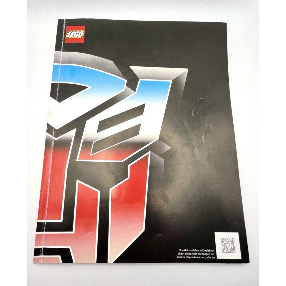 LEGO Booklet Only Transformers 10302 Optimus Prime Manual